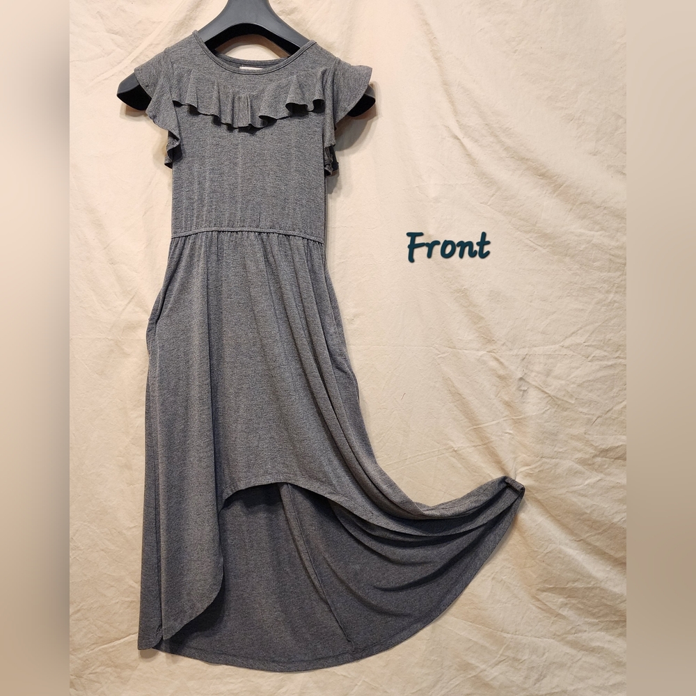 Ultra soft Girls size 7 Hi Low Dress